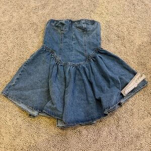 Missguided Denim Dress